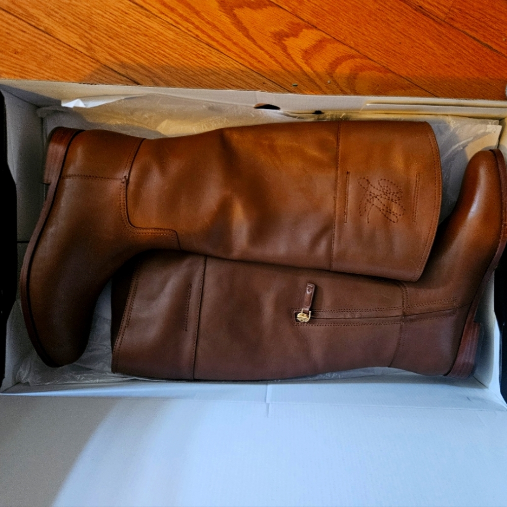 Ralph Lauren riding boots brand new never worn, only tried on.